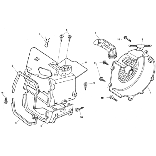 Fan Cover | Shroud Assy (Kasea LM150IIR 2000) Fan Cover | Shroud Assy (Kasea LM150IIR 2000)