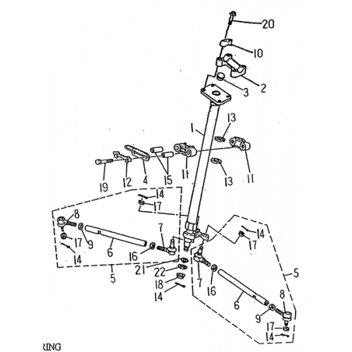Steering (LRX/SMC Blast ATV 170) Steering (LRX/SMC Blast ATV 170)