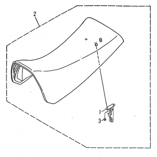 Seat (LRX/SMC Blast ATV 170)