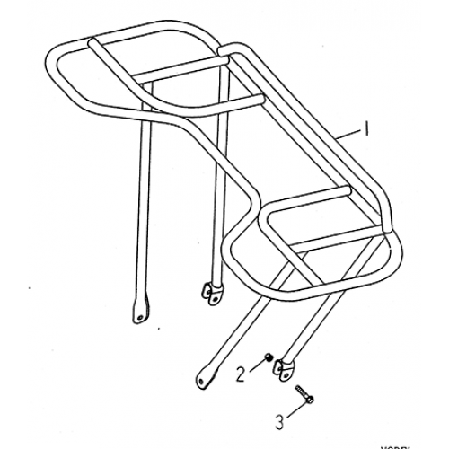 Front Carrier (LRX/SMC Blast ATV 170)