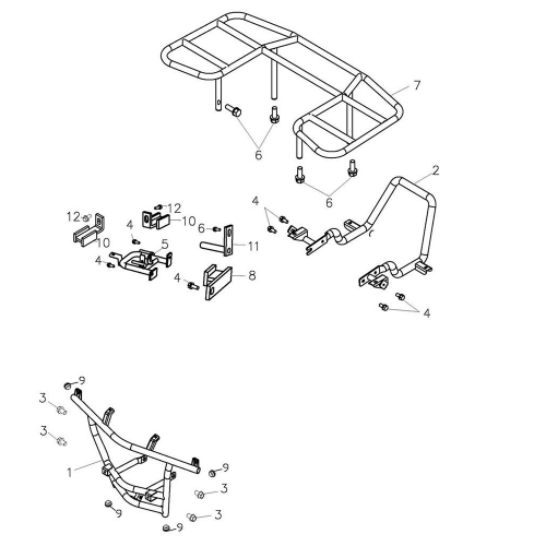 Rear Carrier | Front Rack Rear Carrier | Front Rack