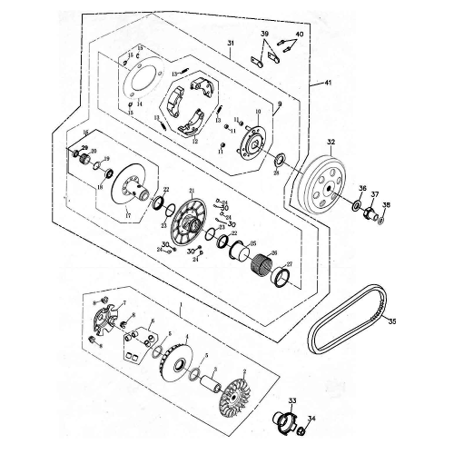 Driven Pulley
