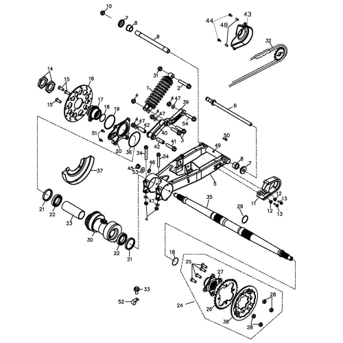 Swing Arm Sub-assembly