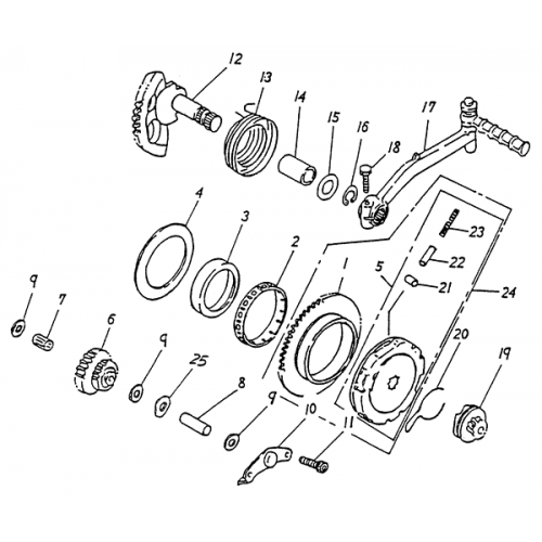 Starter (Blazer 50cc ATV) Starter (Blazer 50cc ATV)
