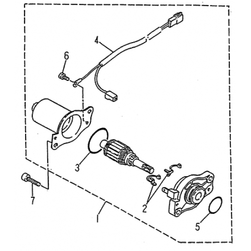 Starting Motor (LRX/SMC ATV 50 mini) Starting Motor (LRX/SMC ATV 50 mini)