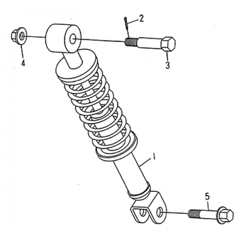 Rear Suspension (LRX/SMC ATV 50 mini)