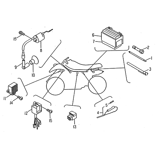 Wire Harness (LRX/SMC ATV 50 mini)