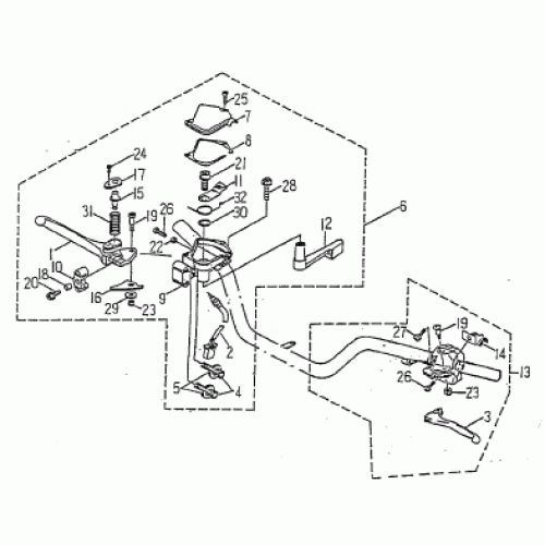 Handle Switch (LRX/SMC ATV 50)