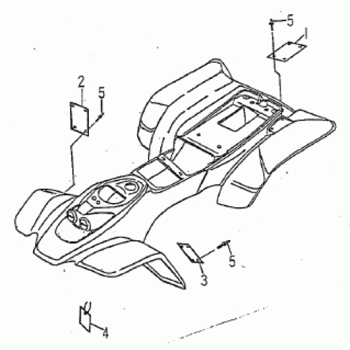 Labels (LRX/SMC ATV 50)