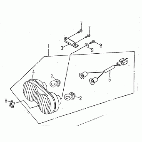 Headlight (LRX/SMC Blast ATV 90/100) Headlight (LRX/SMC Blast ATV 90/100)