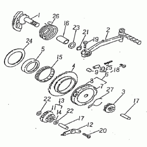 STARTER (Kasea Skyhawk 50 Quad)