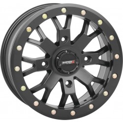 System 3 SB-4 14X7 4/156 6+1 Beadlock Matte Black
