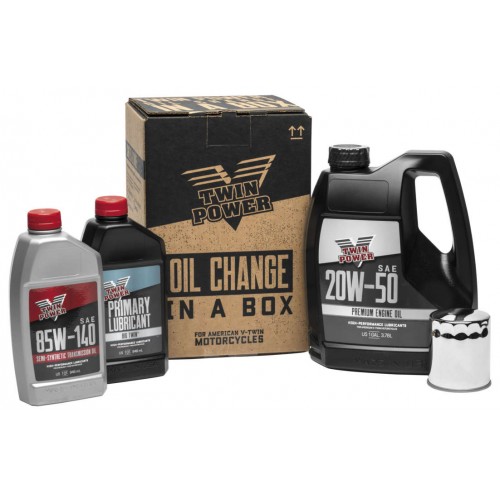 Oil ChangeInABox Evo/Big Twin Oil Change Kit 64.95 On Sale for