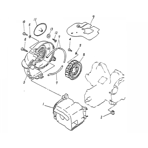 Fan, Air Shroud (Blazer 90cc ATV) Fan, Air Shroud (Blazer 90cc ATV)