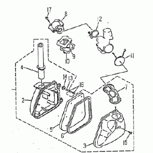 INTAKE (Kasea Skyhawk 90 Quad)
