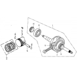 Crank Shaft, Piston