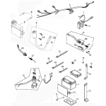 Battery and Wire Harness