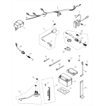 Battery and Wire Harness