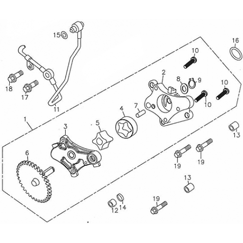 Oil Pump (Adly ATV 300S Interceptor) Oil Pump (Adly ATV 300S Interceptor)