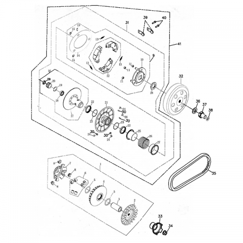 Driven Pulley