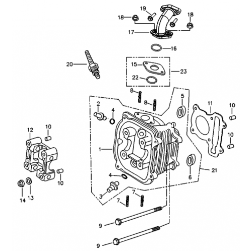 Cylinder Head (Adly ATV 90RV 4T) Cylinder Head (Adly ATV 90RV 4T)