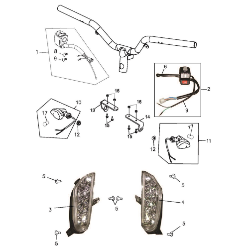 Front Signal | Handle Switch Front Signal | Handle Switch