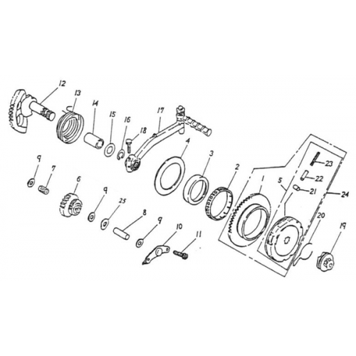 Starter (Adly Jet 50)