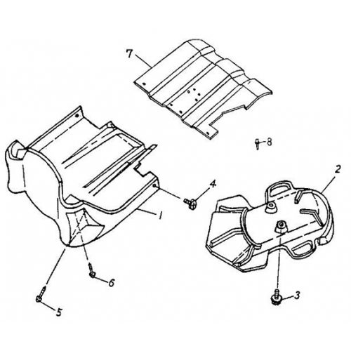 Cowling, Front Fender (Adly Jet 50) Cowling, Front Fender (Adly Jet 50)