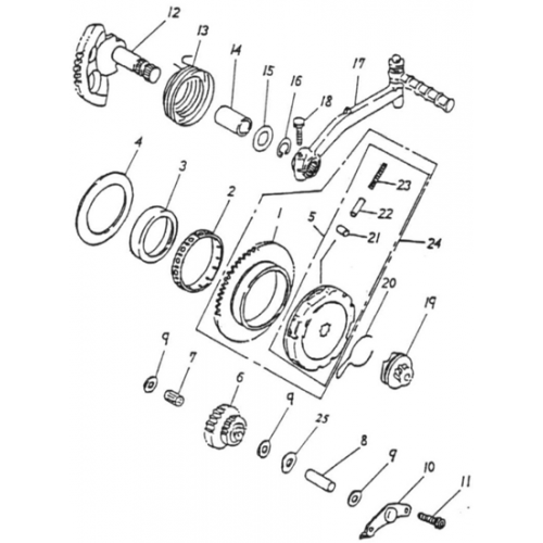 Starter (Adly PANTHER-50 '06)