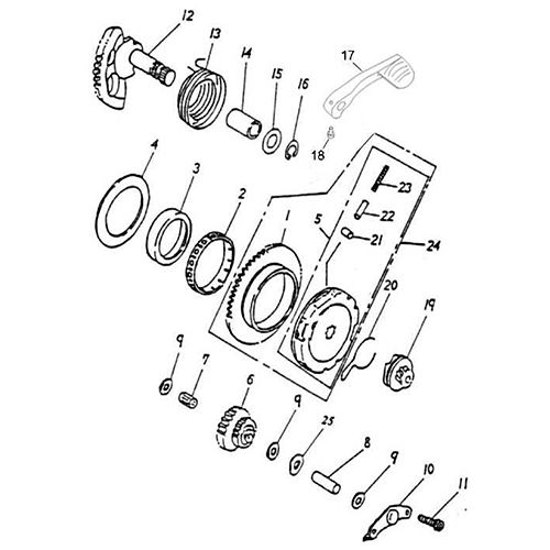 Starter (Adly BullsEye 50)