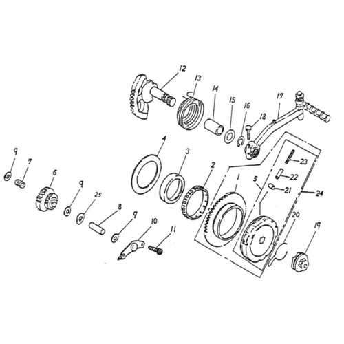 Starter (Adly Noble ST-50)