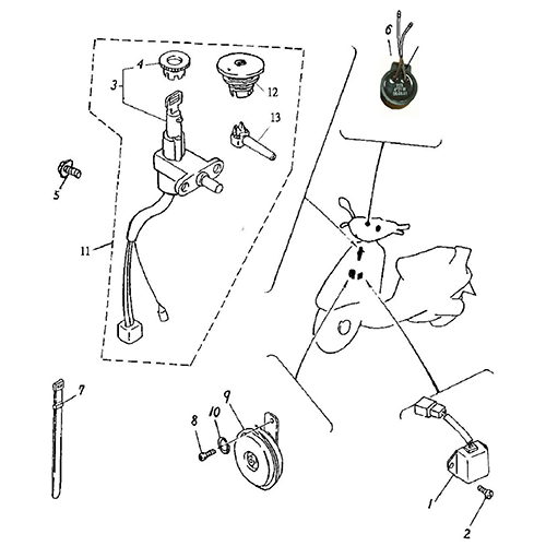 Electrical Equipment (Adly BullsEye 50)
