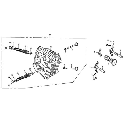 Camshaft | Valve (Adly Super Sonic SS-125D) Camshaft | Valve (Adly Super Sonic SS-125D)