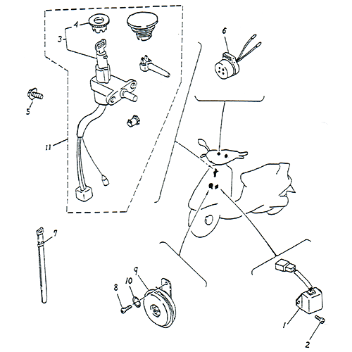 Electrical Equipment (Adly SuperSonic 50cc II) Electrical Equipment (Adly SuperSonic 50cc II)