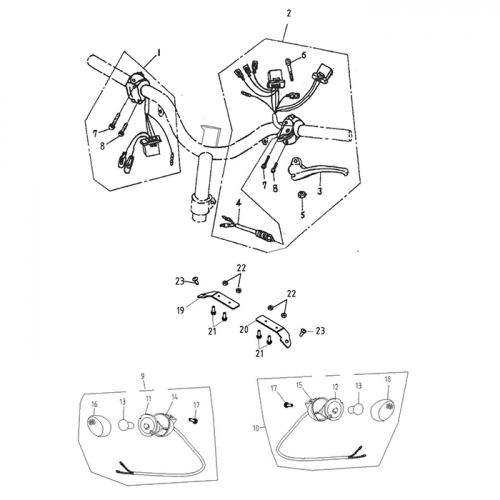 Front Signal, Handle Switch