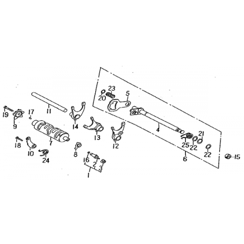 Gear Shift (Barossa ATV 170)