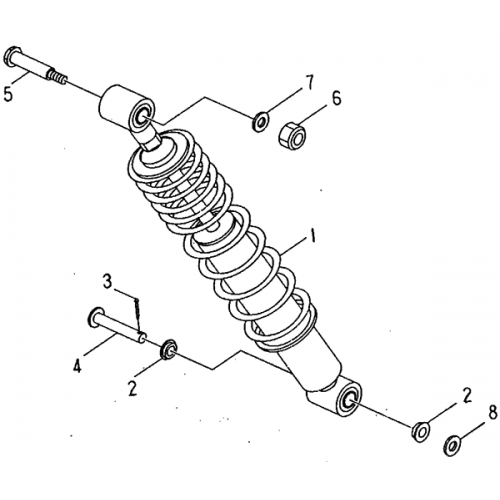 Rear Suspension (Barossa ATV 170)