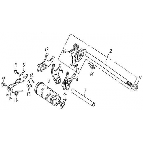 Gear Shift (Barossa Silverhawk 250)