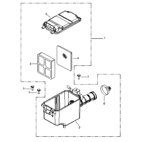 Air Cleaner (Bombardier Mini DS 90 4T)
