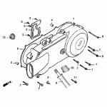 Left Crankcase Cover