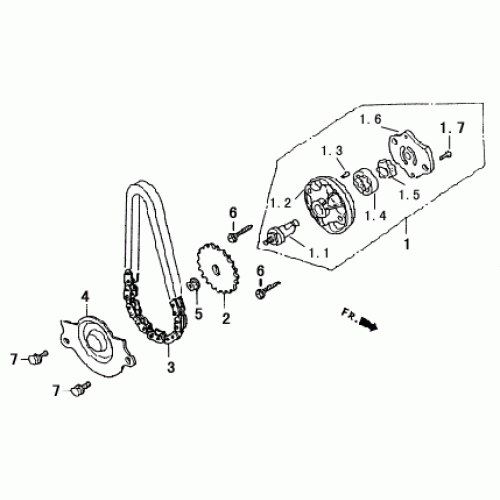 Oil Pump (Dazon Raider 150 2006 and Earlier)