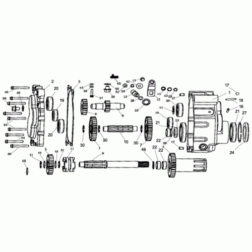 Transmission (Dazon Raider 250 2005 and Older) Transmission (Dazon Raider 250 2005 and Older)