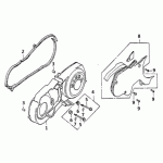 Left Crankcase Cover