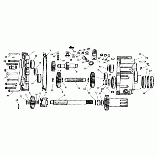 Transmission (Dazon Raider 250S 2006 and Earlier) Transmission (Dazon Raider 250S 2006 and Earlier)