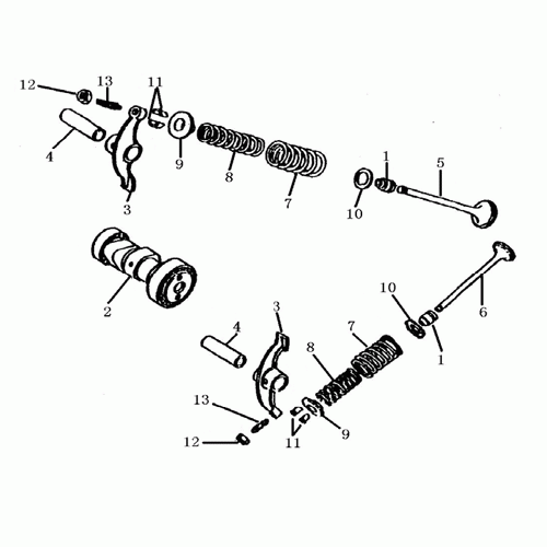 Cam Shaft/Valve (Dazon Raider 90 2005 and Older)