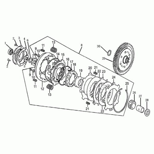 Clutch (Dazon Raider 90 2005 and Older)