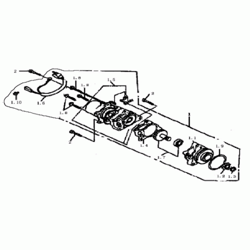 Starting Motor (Dazon Raider 90 2006 and Earlier)