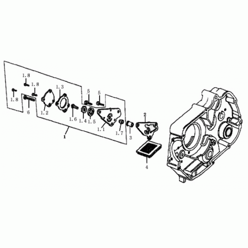 Oil Pump (Dazon Raider 90 2006 and Earlier)