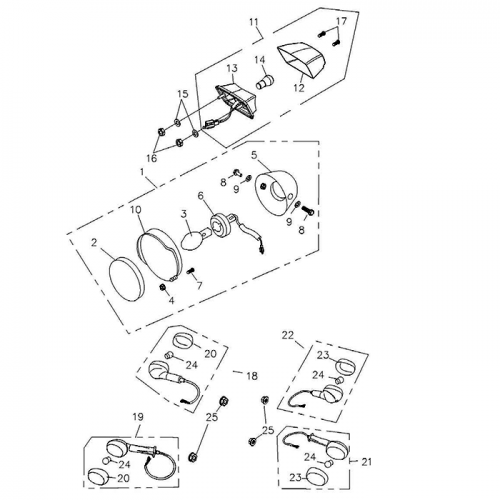 Head Light (DOT), Tail Light Head Light (DOT), Tail Light